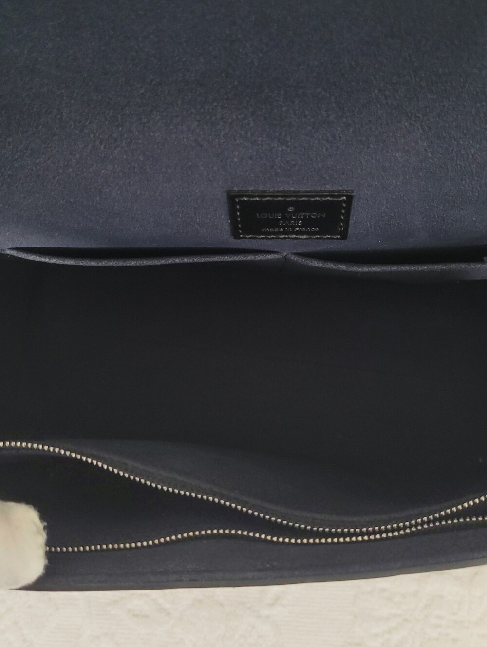Louis Vuitton Cluny BB Noir Black Epi Leather Satchel Shoulder Bag Handbag Purse - Picture 11 of 16